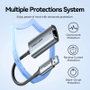 Vention Adaptador USB-C/USB-A a RJ45 Gigabit Ethernet CFQHB Gris